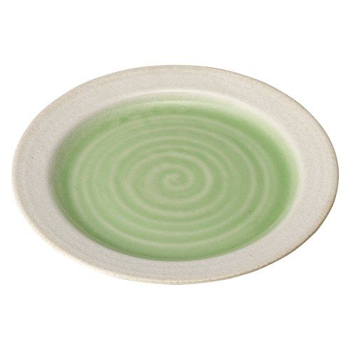 74420-161 若草8.0平皿|業務用食器カタログ陶里30号