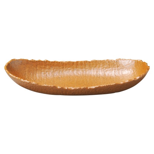 74602-461 強化 ナチュラル チョコ 10.0楕円ボール(細)|業務用食器カタログ陶里30号