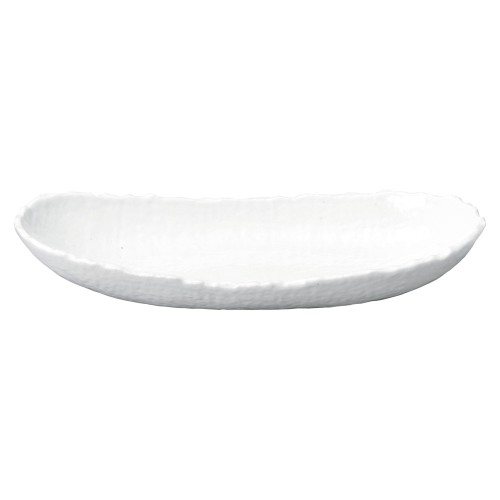 74605-461 強化 ナチュラル ホワイト 10.0楕円ボール(細)|業務用食器カタログ陶里30号