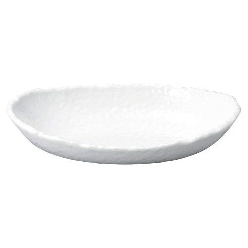 74645-461 強化 ナチュラル ホワイト 5.0楕円ボール|業務用食器カタログ陶里30号