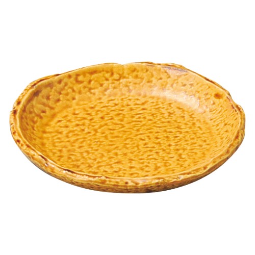 74654-461 強化 ナチュラル キャラメル 3.5小皿|業務用食器カタログ陶里30号