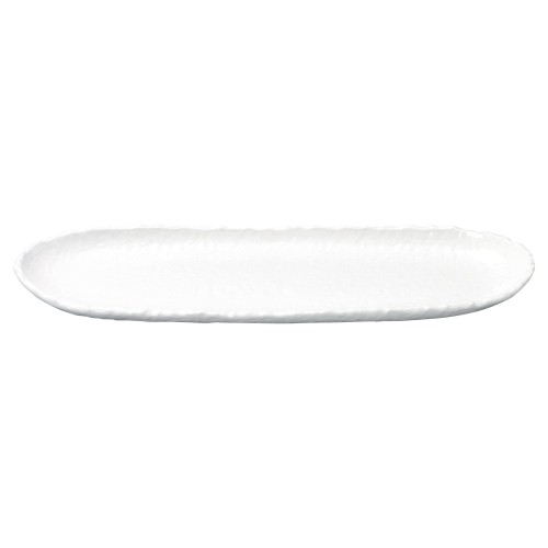 74710-461 強化 ナチュラル ホワイト 13.0楕円長皿(大)|業務用食器カタログ陶里30号