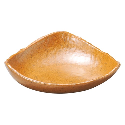 74742-461 強化 ナチュラル チョコ 三角ボール(大)|業務用食器カタログ陶里30号