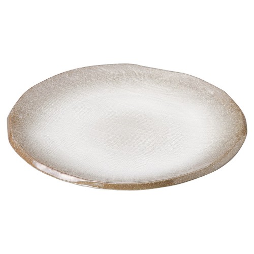 74805-461 強化 伊賀白吹 (渕削)7.5丸皿|業務用食器カタログ陶里30号