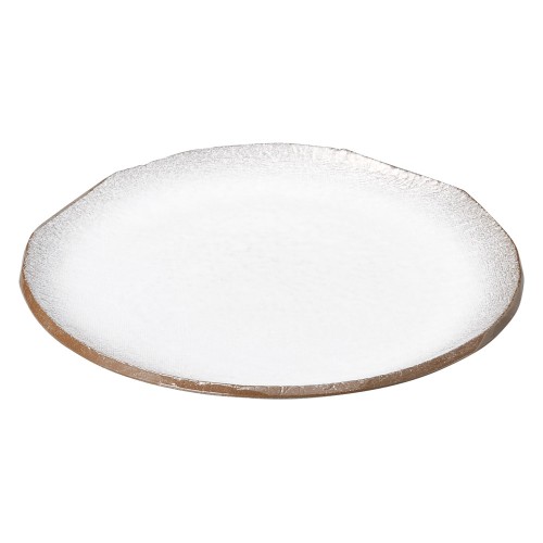 74807-461 強化 伊賀白吹 (渕削)10.0丸皿|業務用食器カタログ陶里30号