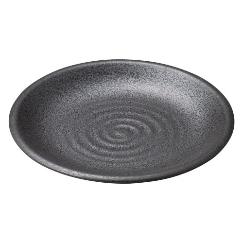 75672-461 黒御影 6.0皿|業務用食器カタログ陶里30号