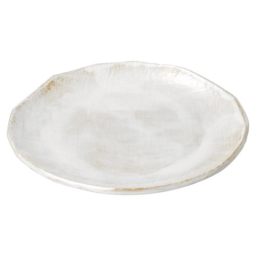 75857-461 乳白 9.0丸皿|業務用食器カタログ陶里30号