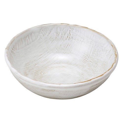 75872-461 乳白 4.0浅丼|業務用食器カタログ陶里30号