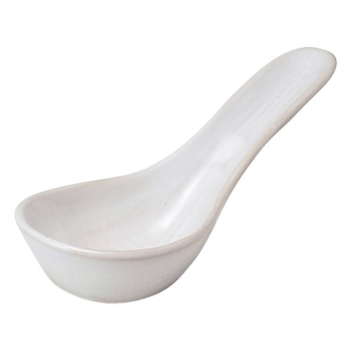 75874-461 乳白 小さじ丈|業務用食器カタログ陶里30号