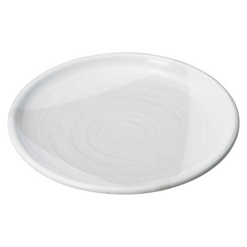 76133-461 粉引塗分 8.5玉渕丸皿|業務用食器カタログ陶里30号