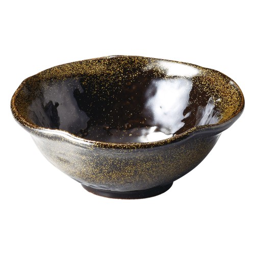 76273-461 金彩天目 花形小鉢|業務用食器カタログ陶里30号