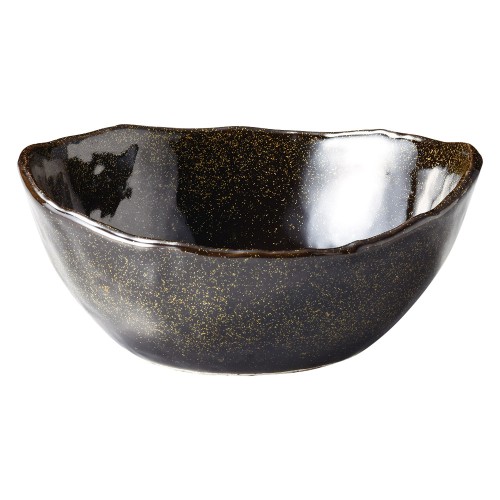 76279-461 金彩天目 新楕円深鉢(中)|業務用食器カタログ陶里30号