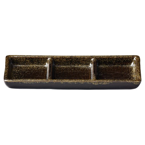 76282-461 金彩天目 布目三品皿|業務用食器カタログ陶里30号