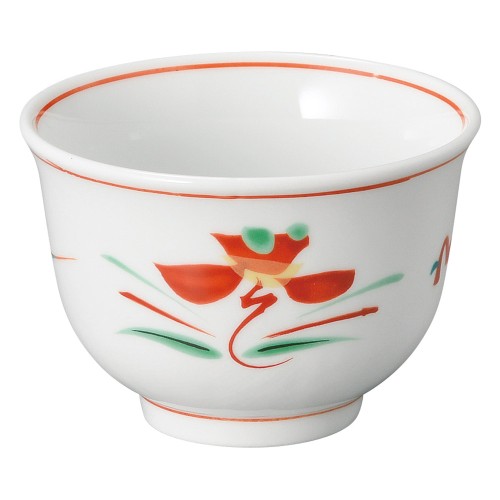76824-051 赤絵花紋 千茶|業務用食器カタログ陶里30号