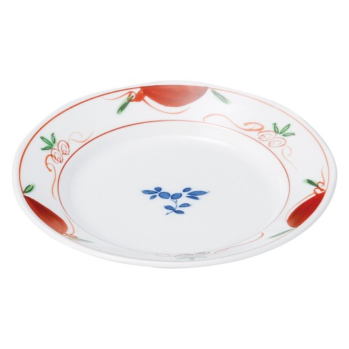 76868-181 染錦春日(強化) 段付5.0皿|業務用食器カタログ陶里30号