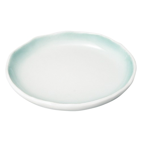 76915-411 流水ヒワ吹(強化) 3.0丸皿|業務用食器カタログ陶里30号