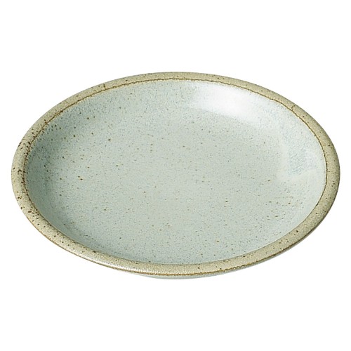 77304-021 灰釉 5.0丸皿|業務用食器カタログ陶里30号
