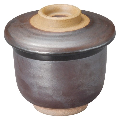 77528-411 鉄砂 むし碗(大)|業務用食器カタログ陶里30号