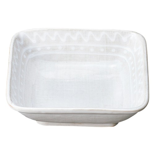 77926-411 マジョリカ 角鉢(大)|業務用食器カタログ陶里30号