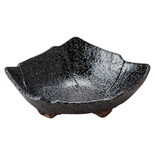 77955-451 黒ちらし(強化) 結び小鉢|業務用食器カタログ陶里30号