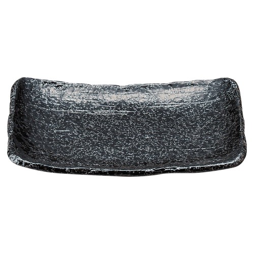 77963-451 黒ちらし(強化) 長角5.5皿|業務用食器カタログ陶里30号