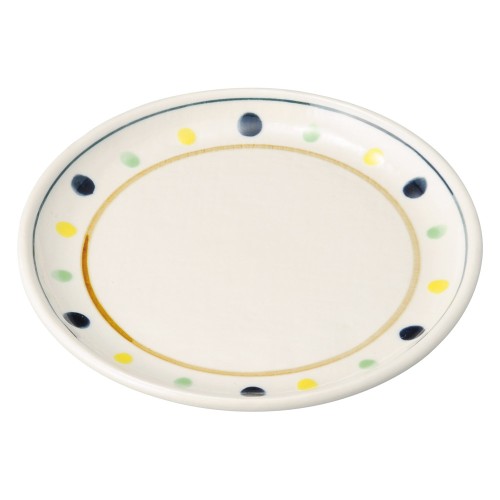 78105-411 レインボー 丸8.0皿|業務用食器カタログ陶里30号