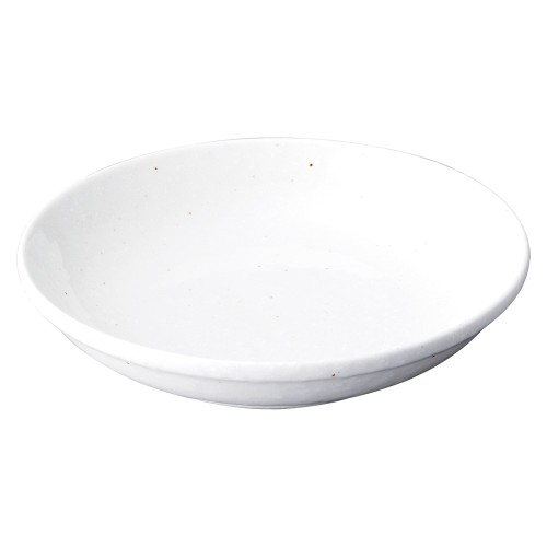 78317-641 美濃粉引(白) 白19.5㎝深皿|業務用食器カタログ陶里30号