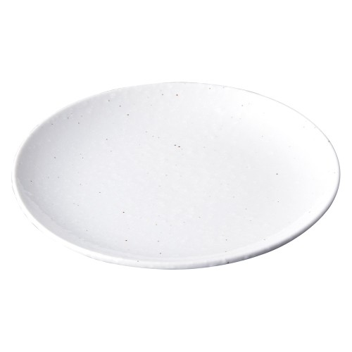 78322-641 美濃粉引(白) 白19㎝皿|業務用食器カタログ陶里30号