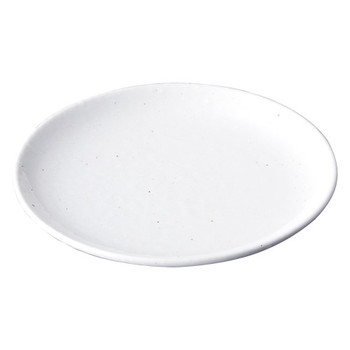 78323-641 美濃粉引(白) 白21㎝皿|業務用食器カタログ陶里30号