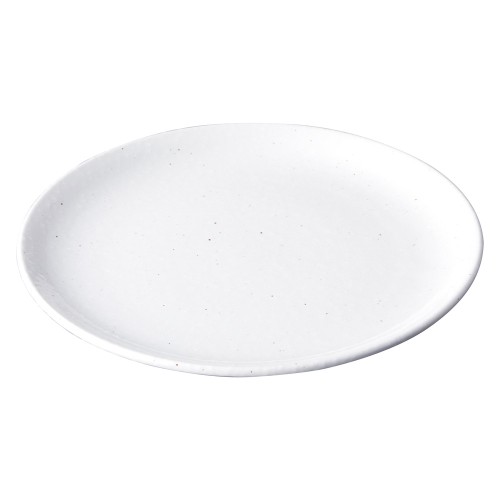 78325-641 美濃粉引(白) 白26㎝皿|業務用食器カタログ陶里30号
