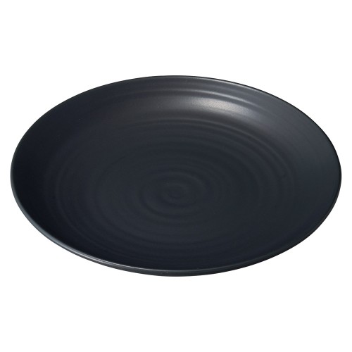 78409-671 ソニック 8.0皿 黒|業務用食器カタログ陶里30号