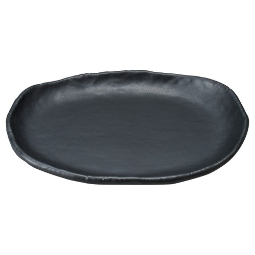 78617-051 なごみ 黒だ円大皿|業務用食器カタログ陶里30号