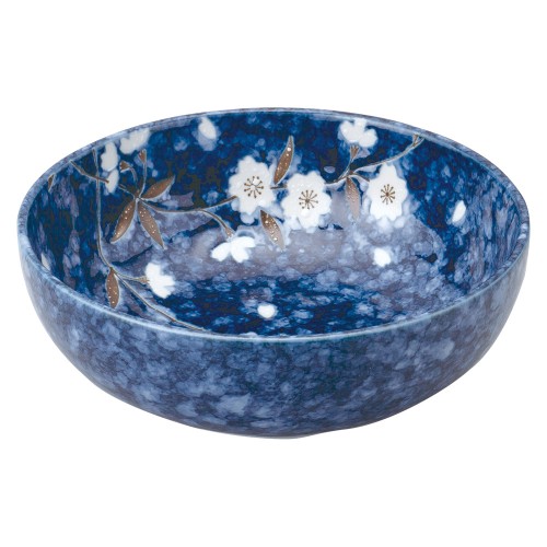 79404-611 ナス紺桜 5.5ボール|業務用食器カタログ陶里30号