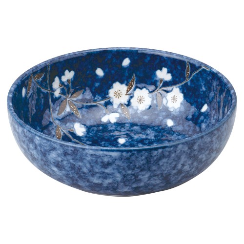 79405-611 ナス紺桜 6.5ボール|業務用食器カタログ陶里30号