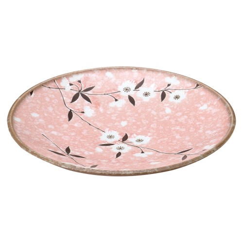 79560-611 ピンク桜 7.0皿|業務用食器カタログ陶里30号