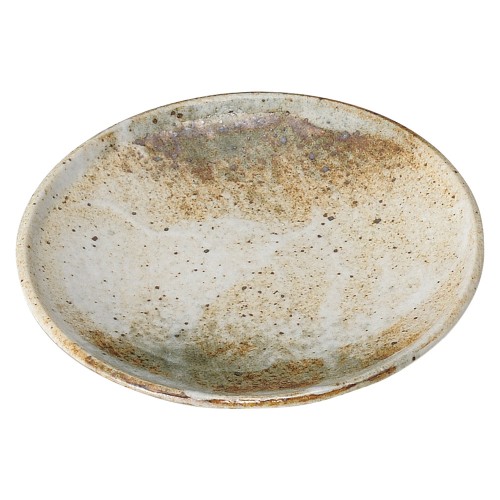 79665-011 雪志野 4.0皿|業務用食器カタログ陶里30号