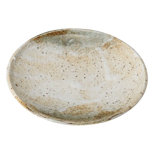 79666-011 雪志野 5.0皿|業務用食器カタログ陶里30号