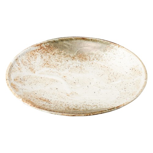 79668-011 雪志野 8.0皿|業務用食器カタログ陶里30号