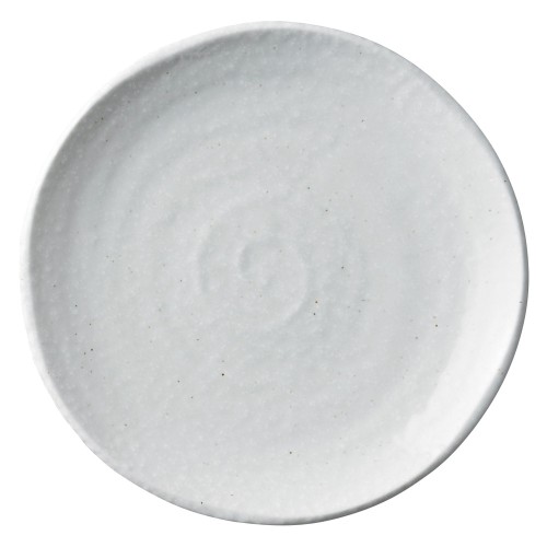 79768-181 ゆらり 粉引き8.0皿|業務用食器カタログ陶里30号