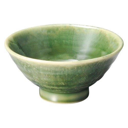 80023-181 流水織部 茶碗|業務用食器カタログ陶里30号