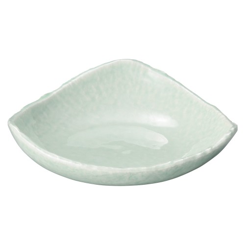 80211-461 強化 NRヒワ青磁 三角ボール(大)|業務用食器カタログ陶里30号