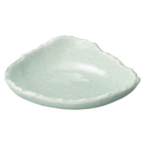 80212-461 強化 NRヒワ青磁 三角ボール(中)|業務用食器カタログ陶里30号