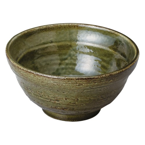 80306-461 深緑 段付6.0丼(大)|業務用食器カタログ陶里30号