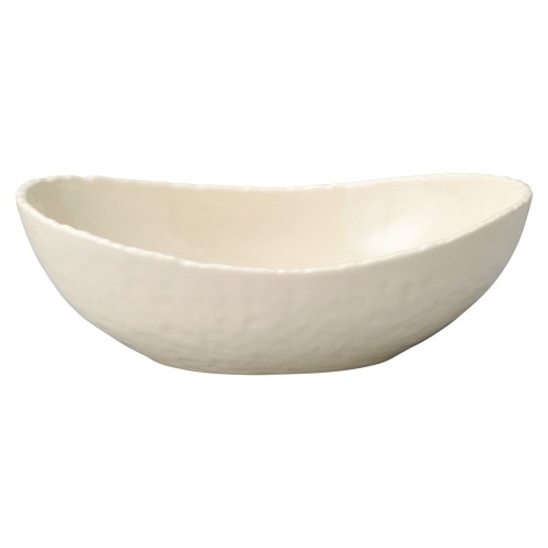 80332-461 アイボリー 楕円7.0鉢|業務用食器カタログ陶里30号