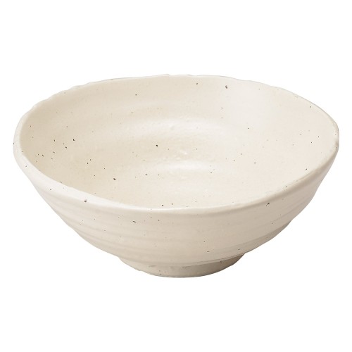 80401-461 そば白 石目形6.5丼|業務用食器カタログ陶里30号