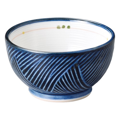 80641-331 古代釉グリン散らし(強化) 釜上3.6丼|業務用食器カタログ陶里30号