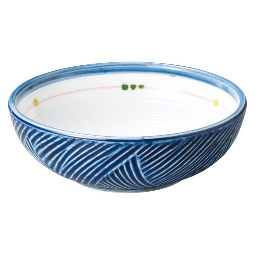 80644-331 古代釉グリン散らし(強化) 4.8ボール|業務用食器カタログ陶里30号