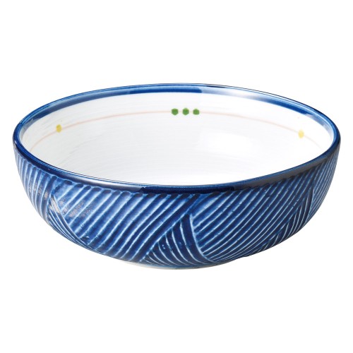 80646-331 古代釉グリン散らし(強化) 6.5ボール|業務用食器カタログ陶里30号