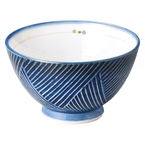 80647-331 古代釉グリン散らし(強化) 4.5ライスボール|業務用食器カタログ陶里30号