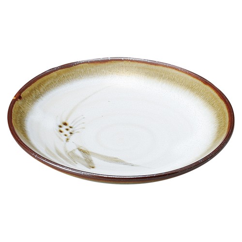 80702-081 白天目麦 丸5.0皿|業務用食器カタログ陶里30号